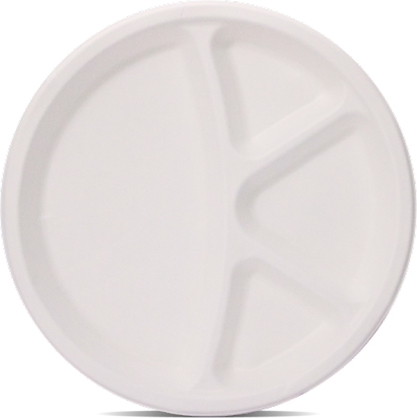 4 Compartment Plate